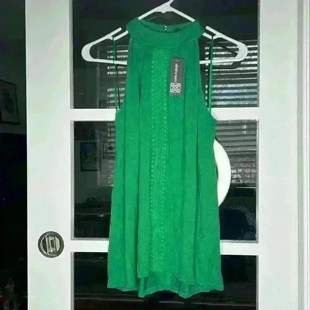 Green Tank Top